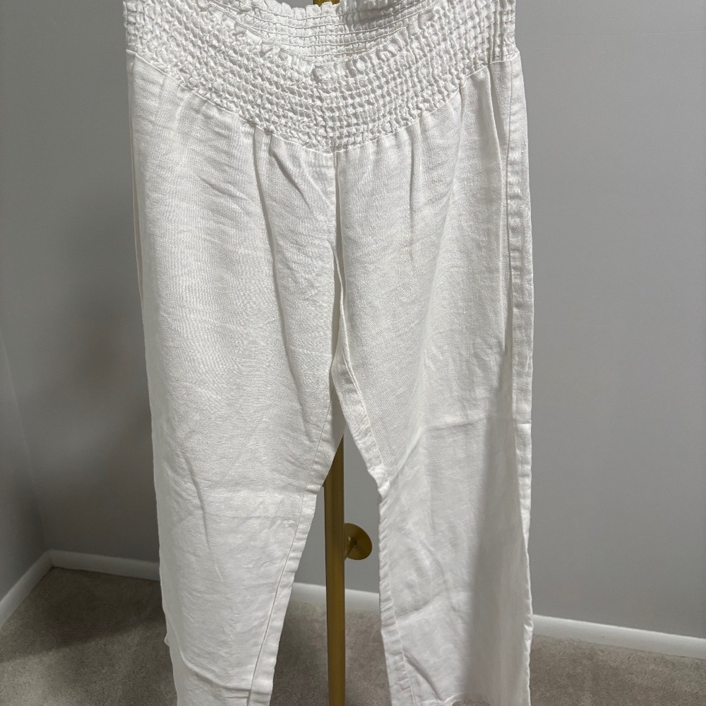 RUBBER DUCKY LINEN PANTS